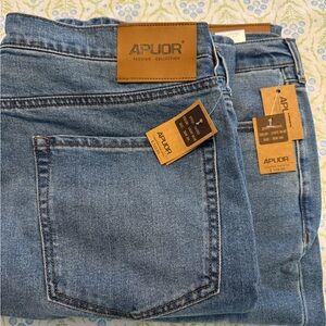 Men's Slim Fit Blue Jeans